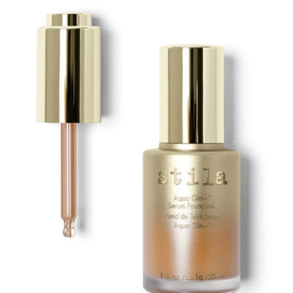Stila "Tan Deep" Aqua Glow Serum Foundation